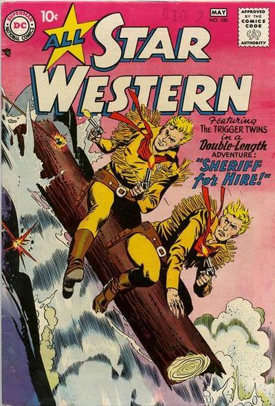 Cover for All Star Western (DC, 1951 series) #100
