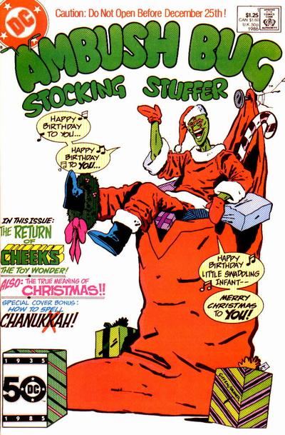 Cover for Ambush Bug Stocking Stuffer (DC, 1986 series) #1 [Direct]