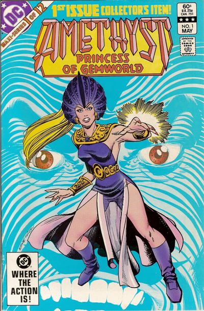 Cover for Amethyst, Princess of Gemworld (DC, 1983 series) #1 [Direct]
