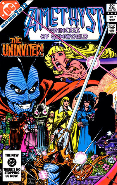 Cover for Amethyst, Princess of Gemworld (DC, 1983 series) #7 [Direct]