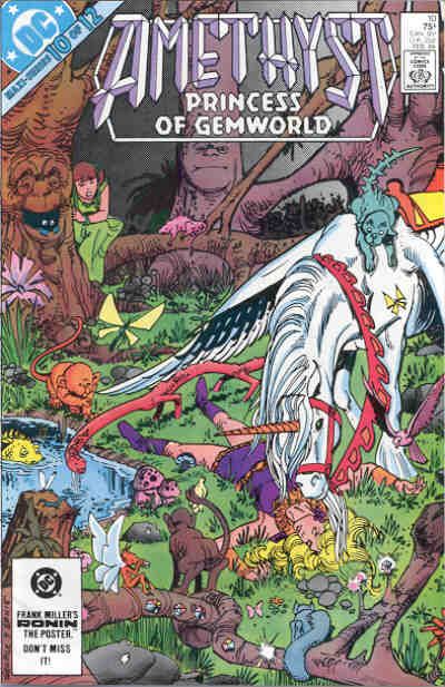 Cover for Amethyst, Princess of Gemworld (DC, 1983 series) #10 [Direct]