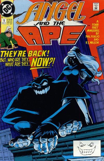 Cover for Angel and the Ape (DC, 1991 series) #1 [Direct]