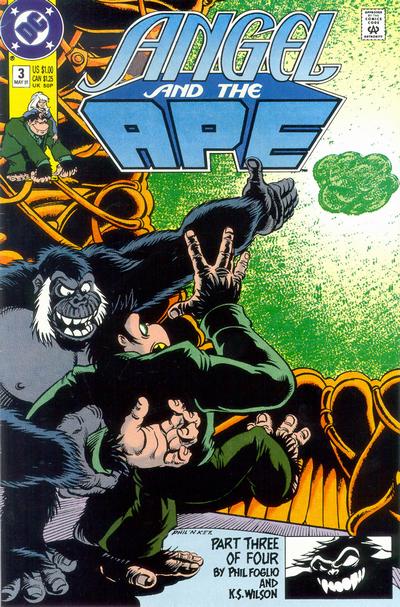 Cover for Angel and the Ape (DC, 1991 series) #3 [Direct]