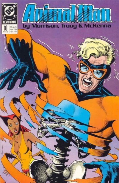 Cover for Animal Man (DC, 1988 series) #10