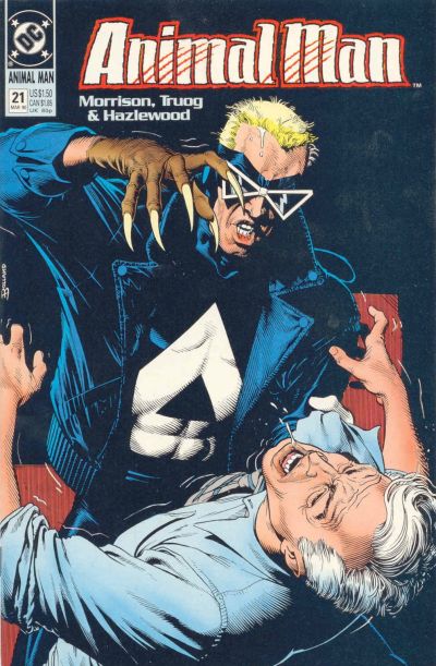Cover for Animal Man (DC, 1988 series) #21