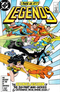 Cover Thumbnail for Legends (DC, 1986 series) #6 [Direct]
