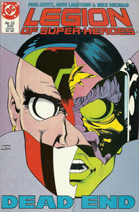 Cover Thumbnail for Legion of Super-Heroes (DC, 1984 series) #22