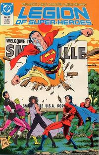 Cover Thumbnail for Legion of Super-Heroes (DC, 1984 series) #37