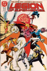 Cover Thumbnail for Legion of Super-Heroes (DC, 1984 series) #41
