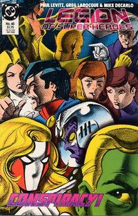 Cover Thumbnail for Legion of Super-Heroes (DC, 1984 series) #46