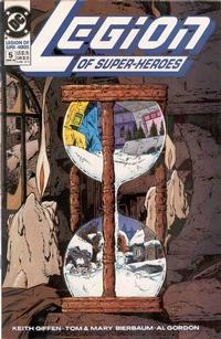 Cover for Legion of Super-Heroes (DC, 1989 series) #5