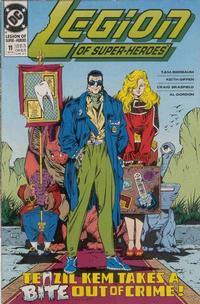 Cover Thumbnail for Legion of Super-Heroes (DC, 1989 series) #11