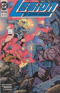 Cover Thumbnail for Legion of Super-Heroes (DC, 1989 series) #16