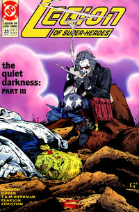 Cover for Legion of Super-Heroes (DC, 1989 series) #23