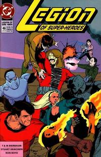 Cover for Legion of Super-Heroes (DC, 1989 series) #46