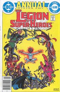 Cover Thumbnail for The Legion of Super-Heroes Annual (DC, 1982 series) #1 [Newsstand]