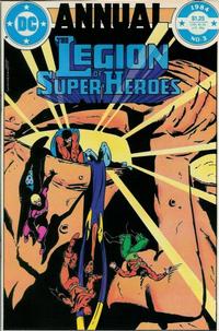 Cover Thumbnail for The Legion of Super-Heroes Annual (DC, 1982 series) #3 [Direct]
