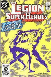 Cover Thumbnail for The Legion of Super-Heroes (DC, 1980 series) #302 [Direct]