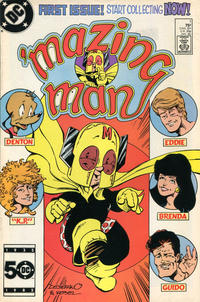 Cover for 'Mazing Man (DC, 1986 series) #1 [Direct]