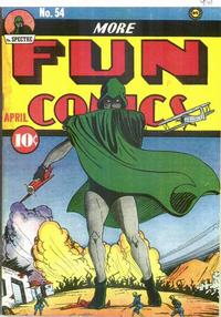 Cover Thumbnail for More Fun Comics (DC, 1936 series) #54