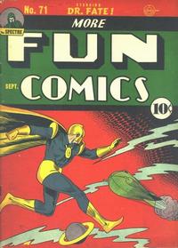 Cover Thumbnail for More Fun Comics (DC, 1936 series) #71