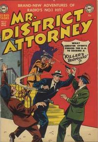 Cover Thumbnail for Mr. District Attorney (DC, 1948 series) #21