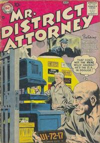 Cover Thumbnail for Mr. District Attorney (DC, 1948 series) #58