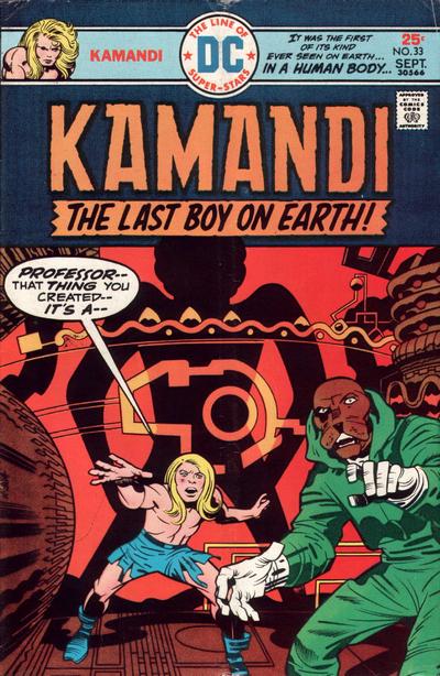 Cover for Kamandi, the Last Boy on Earth (DC, 1972 series) #33