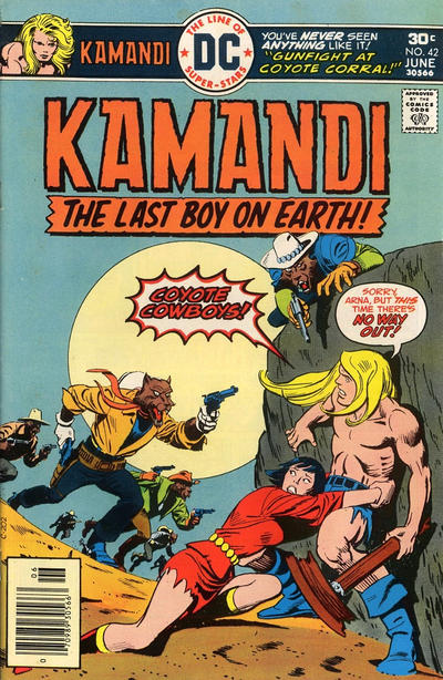 Cover for Kamandi, the Last Boy on Earth (DC, 1972 series) #42