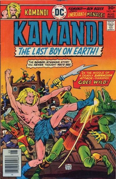 Cover for Kamandi, the Last Boy on Earth (DC, 1972 series) #44