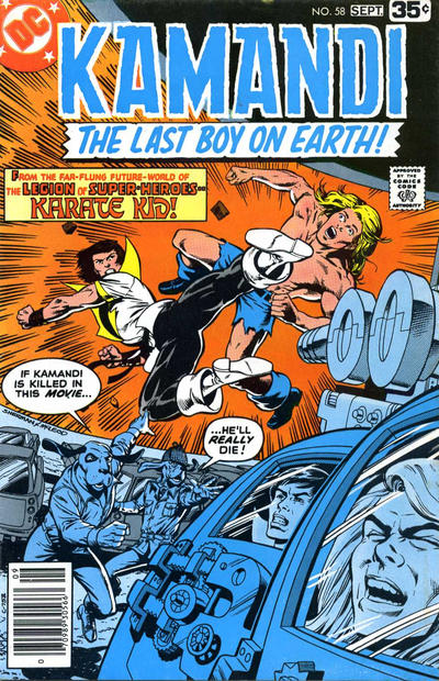 Cover for Kamandi, the Last Boy on Earth (DC, 1972 series) #58
