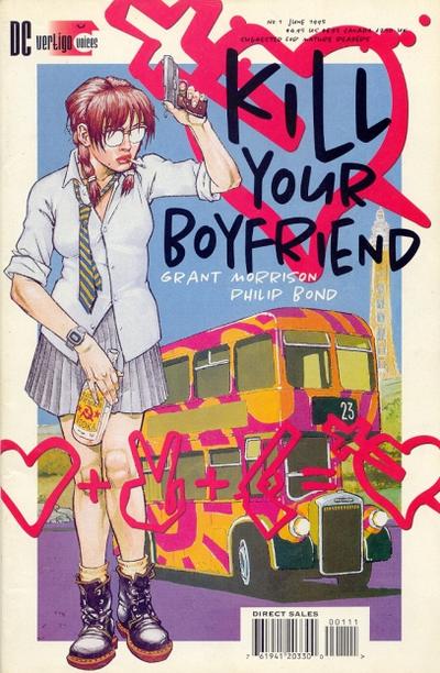 Cover for Kill Your Boyfriend (DC, 1995 series) #1 [First Printing]
