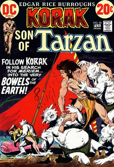 Cover for Korak, Son of Tarzan (DC, 1972 series) #50