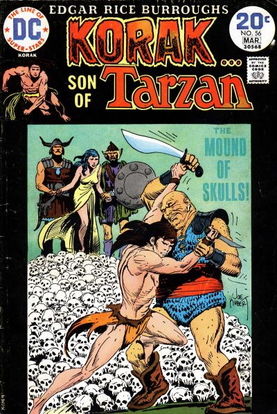 Cover for Korak, Son of Tarzan (DC, 1972 series) #56