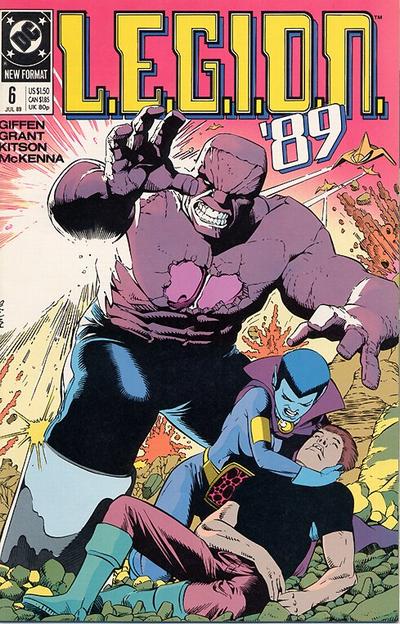 Cover for L.E.G.I.O.N. '89 (DC, 1989 series) #6