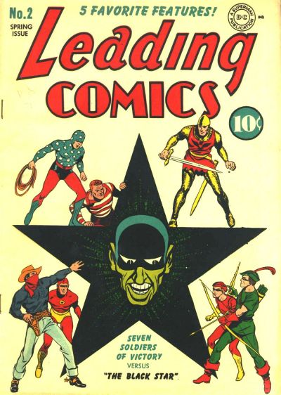 Cover for Leading Comics (DC, 1941 series) #2