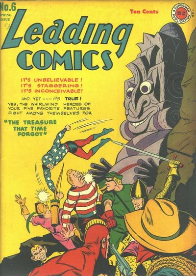 Cover for Leading Comics (DC, 1941 series) #6