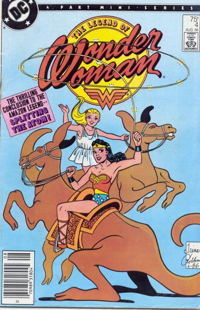 Cover for The Legend of Wonder Woman (DC, 1986 series) #4 [Newsstand]