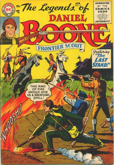 Cover for The Legends of Daniel Boone (DC, 1955 series) #5