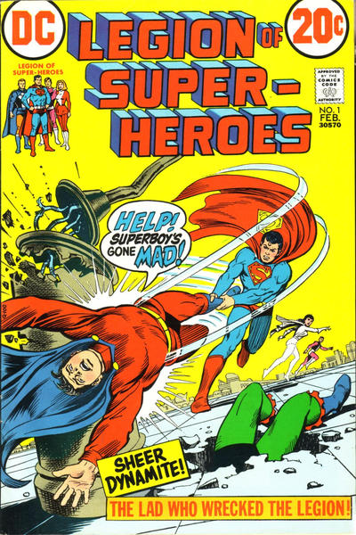 Cover for Legion of Super-Heroes (DC, 1973 series) #1