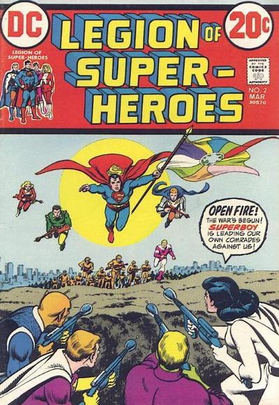 Cover for Legion of Super-Heroes (DC, 1973 series) #2