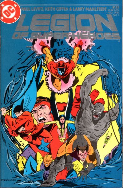 Cover for Legion of Super-Heroes (DC, 1984 series) #1