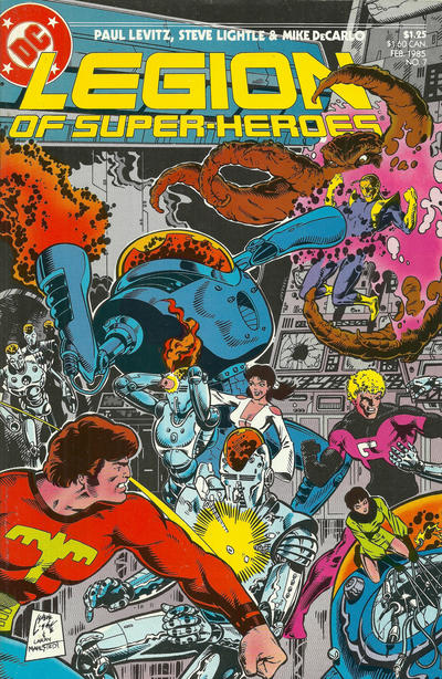 Cover for Legion of Super-Heroes (DC, 1984 series) #7