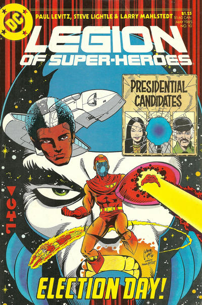 Cover for Legion of Super-Heroes (DC, 1984 series) #10