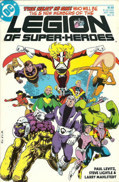 Cover for Legion of Super-Heroes (DC, 1984 series) #14