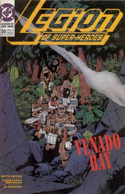Cover for Legion of Super-Heroes (DC, 1989 series) #20