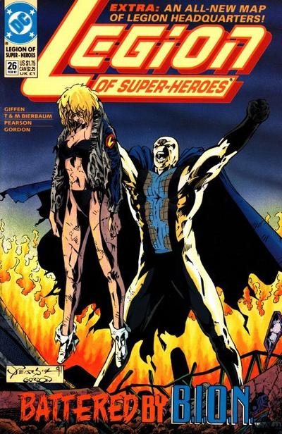 Cover for Legion of Super-Heroes (DC, 1989 series) #26