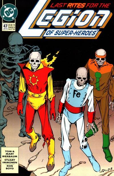 Cover for Legion of Super-Heroes (DC, 1989 series) #47