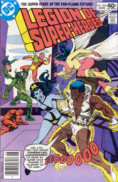 Cover for The Legion of Super-Heroes (DC, 1980 series) #264