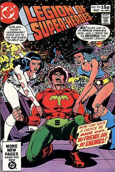 Cover for The Legion of Super-Heroes (DC, 1980 series) #275 [Direct]